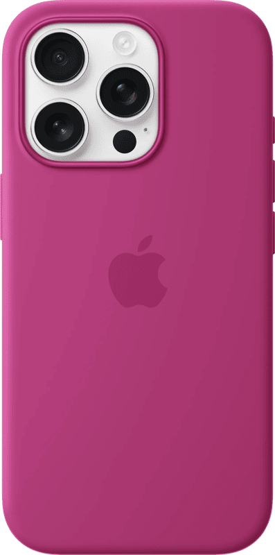 Apple iPhone 16 Pro Back Cover met MagSafe Fuchsia