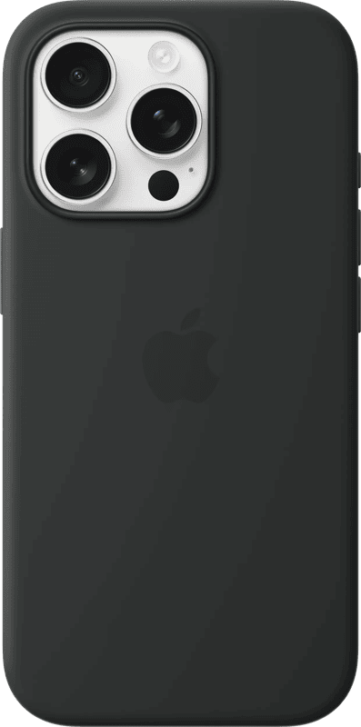 Apple iPhone 16 Pro Back Cover met MagSafe Zwart