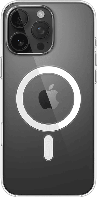 Apple iPhone 16 Pro Max Back Cover met MagSafe Transparant