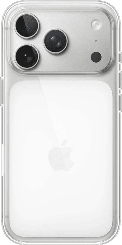 Apple iPhone 17 Pro Back Cover met MagSafe Transparant
