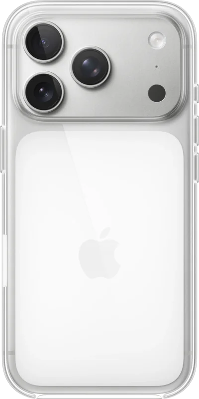 Apple iPhone 17 Pro Back Cover met MagSafe Transparant