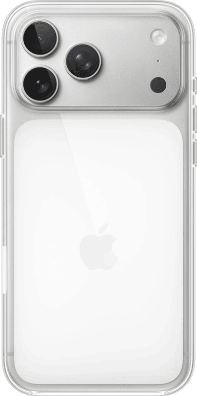 Apple iPhone 17 Pro Max Back Cover met MagSafe Transparant