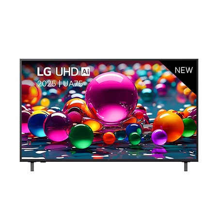 55 inch LG UHD AI UA75 4k Smart TV 2025 - 55UA75006LA