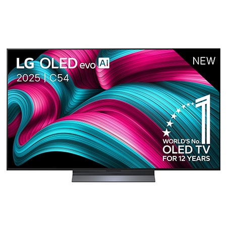 55 inch LG OLED evo AI C5 4K Smart TV 2025 - OLED55C54LA