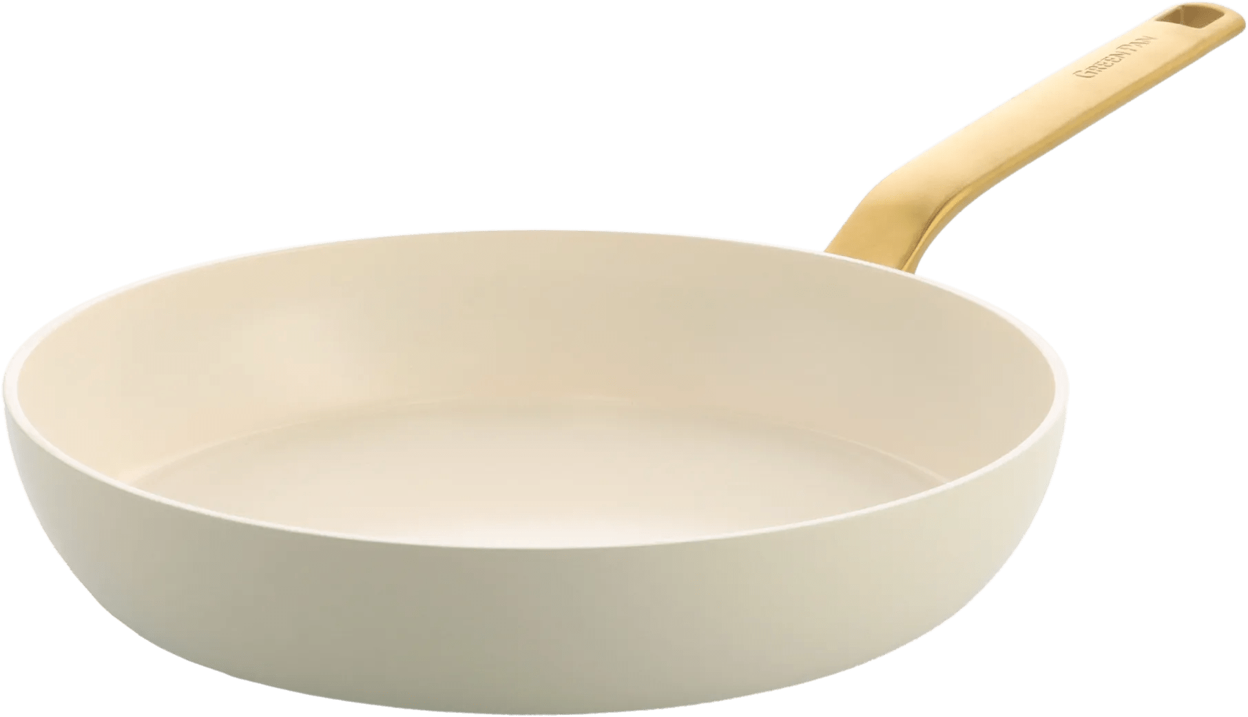 Greenpan evolution koekenpan 28 cm cream white 1 Greenpan evolution koekenpan 28 cm cream white