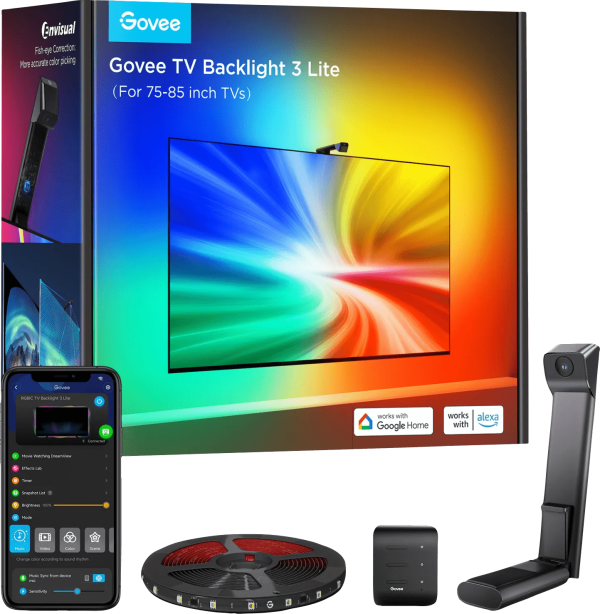 Govee TV Backlight 3 Lite voor 75-85 inch tv's