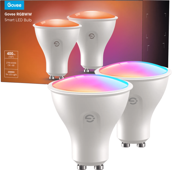 Govee Wit en Gekleurd Licht GU10 2-pack