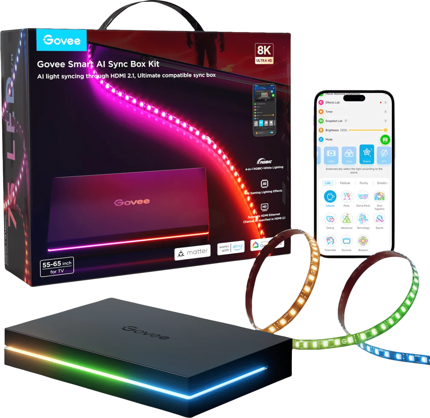 Govee smart ai sync box kit 1 Govee smart ai sync box kit