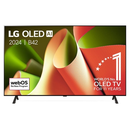 65 Inch LG OLED AI B4 4K Smart TV OLED65B4 - OLED65B4ELA
