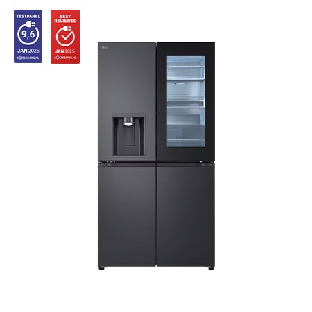 638L Amerikaanse koelkast Zwart | InstaView | DoorCooling+ | Craft Ice - GMG960EVEE