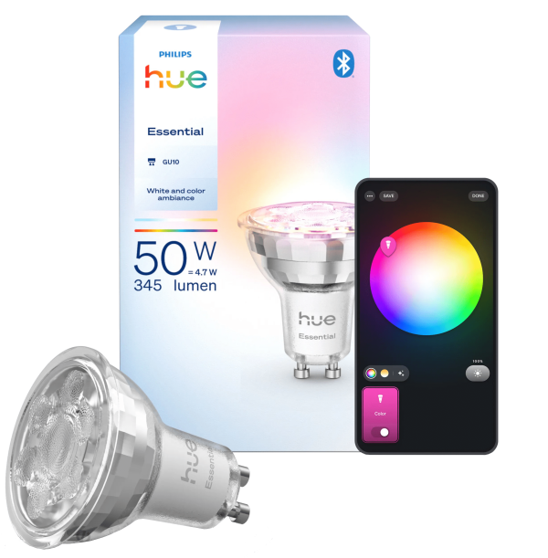 Philips Hue Essential White and Color GU10