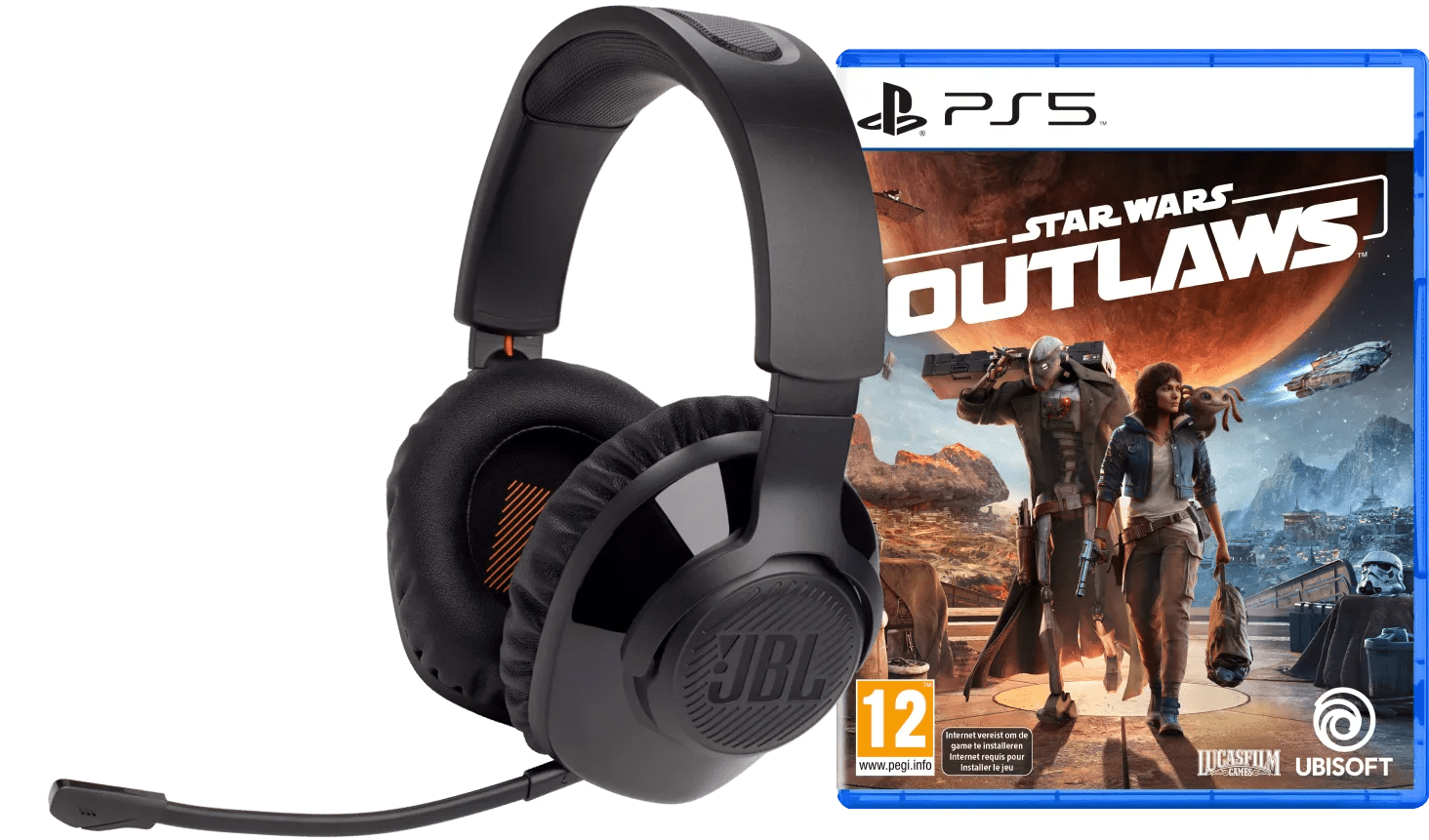 Jbl quantum 350 + star wars outlaws ps5 1 Jbl quantum 350 + star wars outlaws ps5