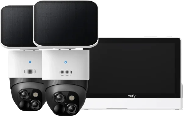 Eufy Solo Cam S340 Duo Pack + Smart Display E10