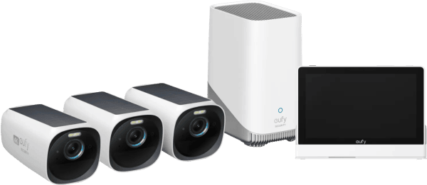 EufyCam 3 4-Pack + Smart Display E10
