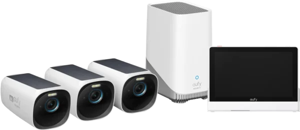 EufyCam 3 4-Pack + Smart Display E10