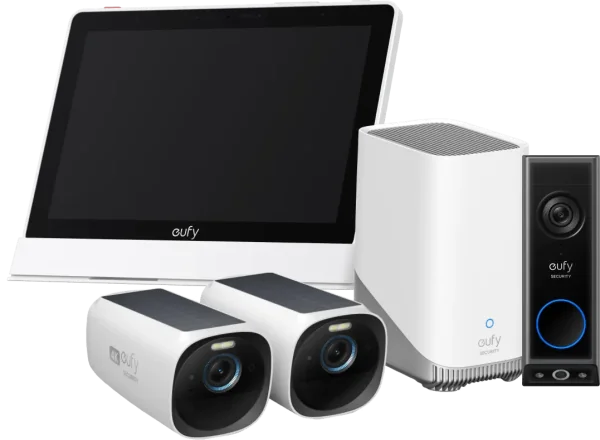 EufyCam 3 Duo Pack + HomeBase 3 + Doorbell E340 + Smart Display E10