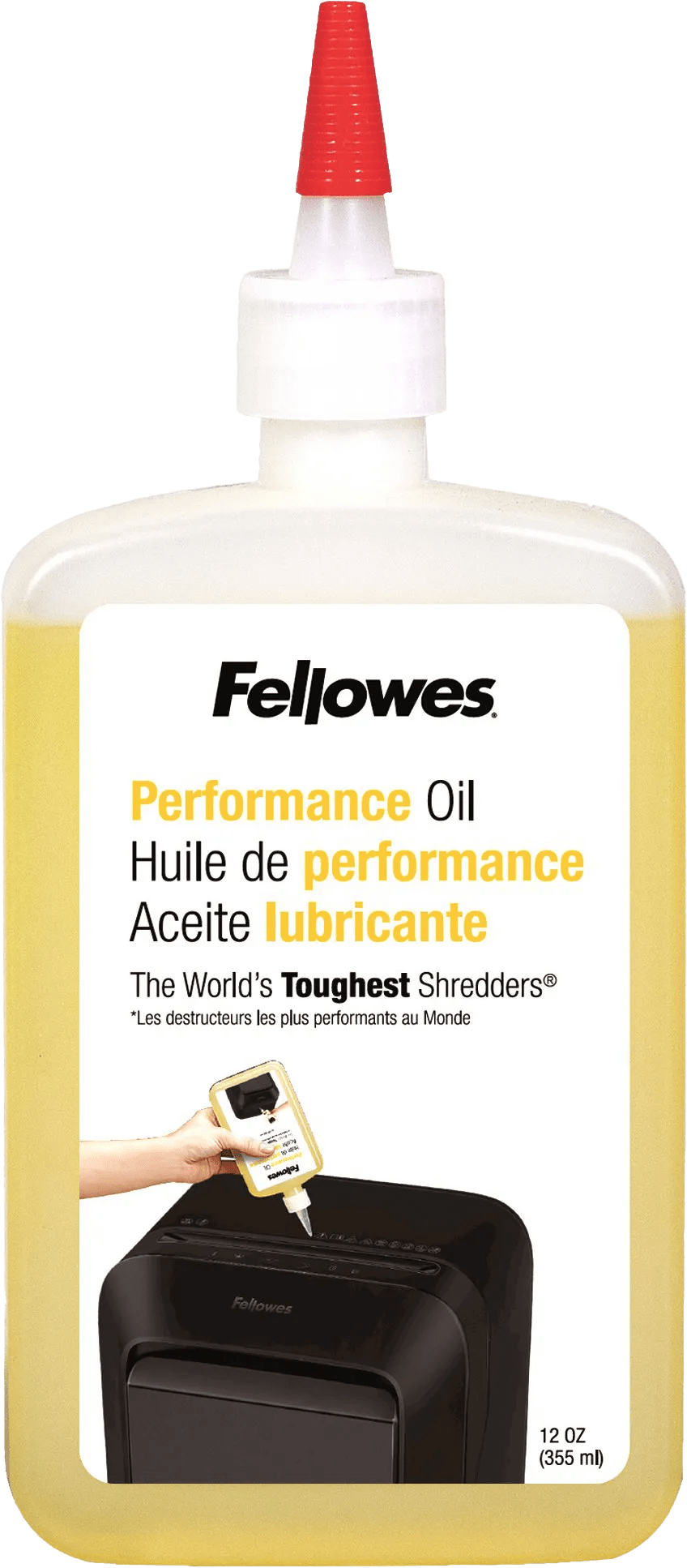 Fellowes papiervernietigerolie (350ml) 1 Fellowes papiervernietigerolie (350ml)