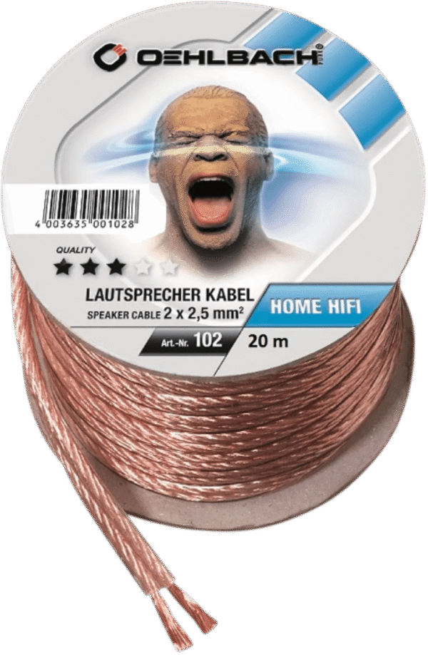 Oehlbach Luidsprekerkabel (2 x 2