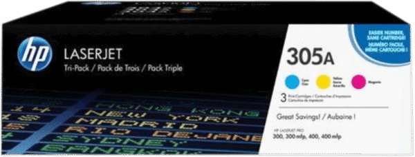 HP 305A Toners Combo Pack