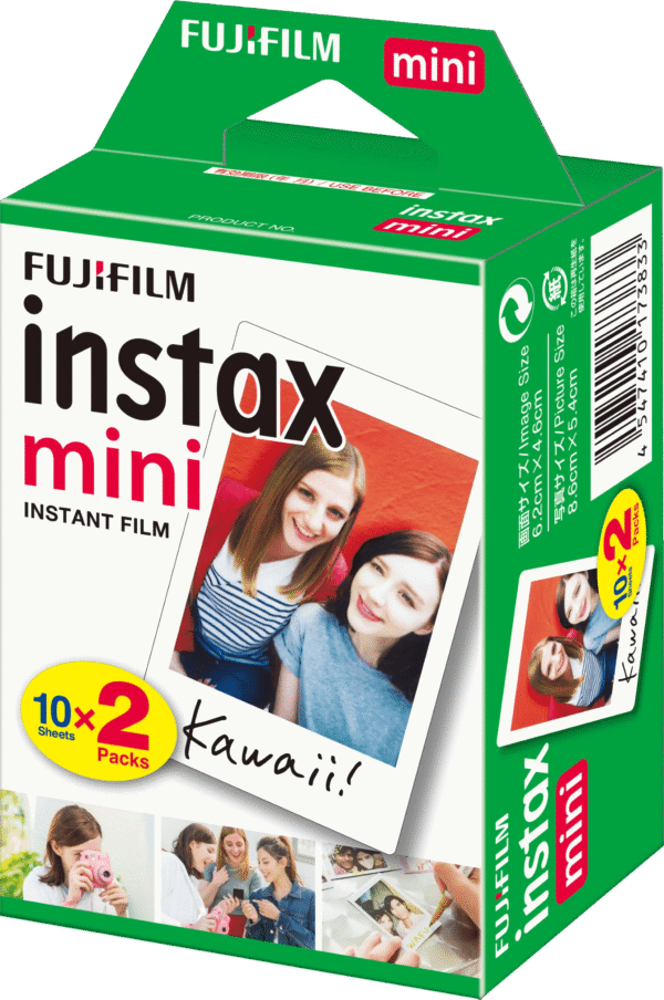 Fujifilm Instax Mini Colorfilm Glossy (20 stuks)