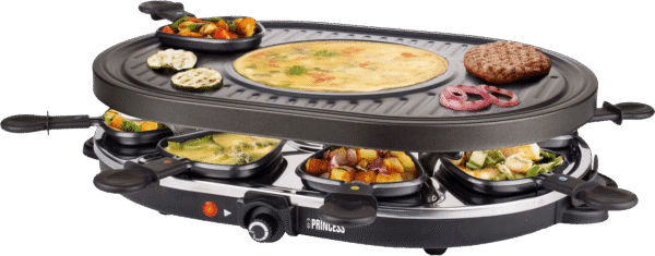 Princess Raclette 8 Oval Grill Party 162700