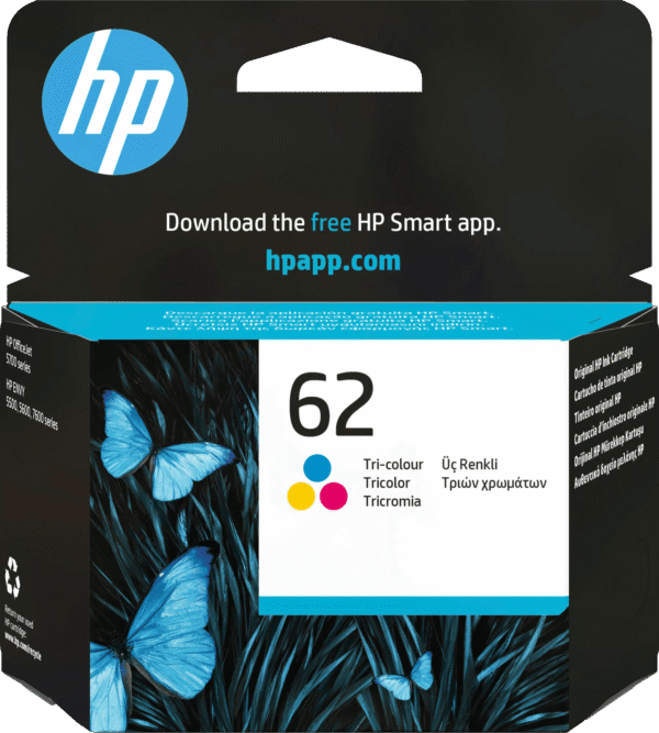 HP 62 Cartridge Kleur