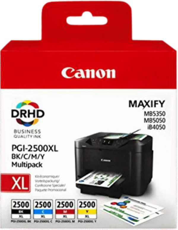 Canon PGI-2500XL Inkt 4-pack