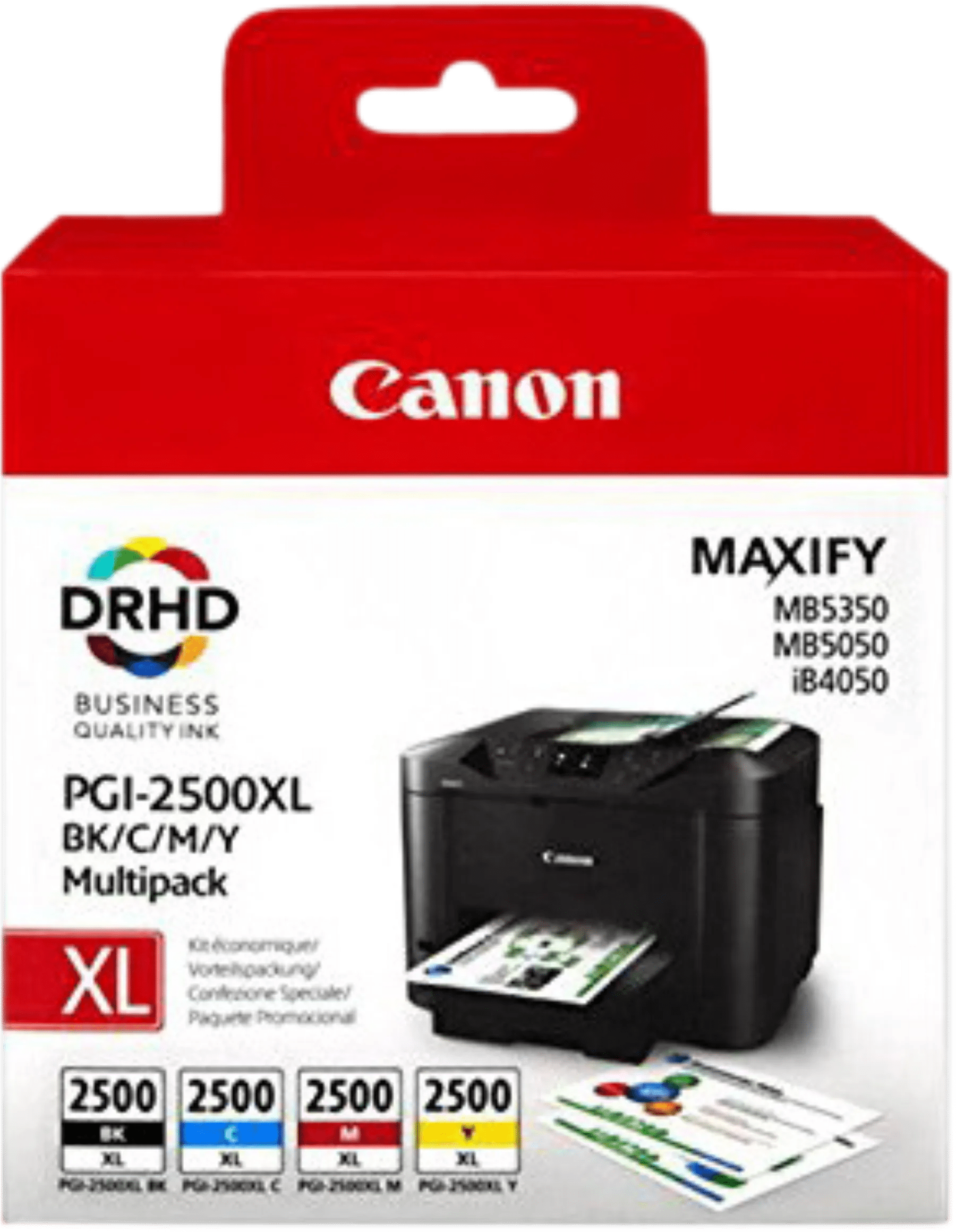 Canon pgi-2500xl inkt 4-pack 1 Canon pgi-2500xl inkt 4-pack