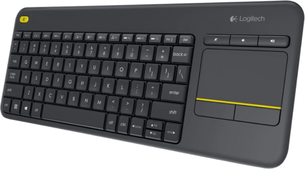 Logitech K400 Plus Wireless Touch Zwart QWERTY