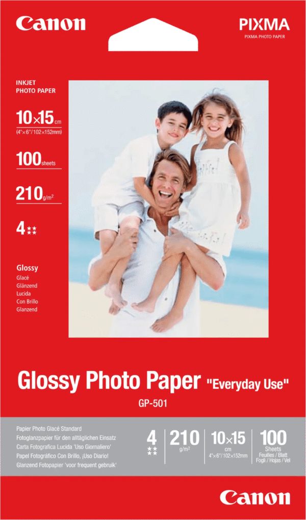 Canon GP-501 Glossy Fotopapier 100 vel 10 x 15 cm