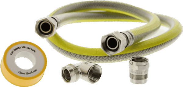 Scanpart Gasslang RVS Flex 125 cm