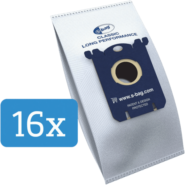 Philips S-Bag FC8021/05 Long Performance (16 stuks)