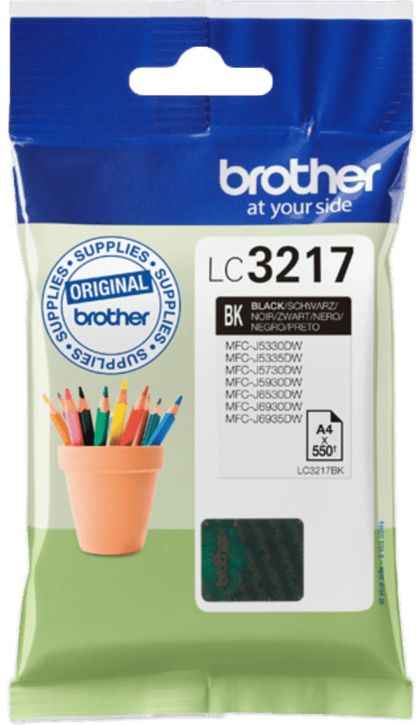 Brother LC-3217 Cartridge Zwart