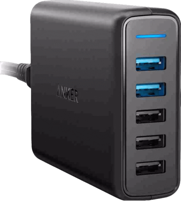 Anker Oplader 5 Usb Poorten