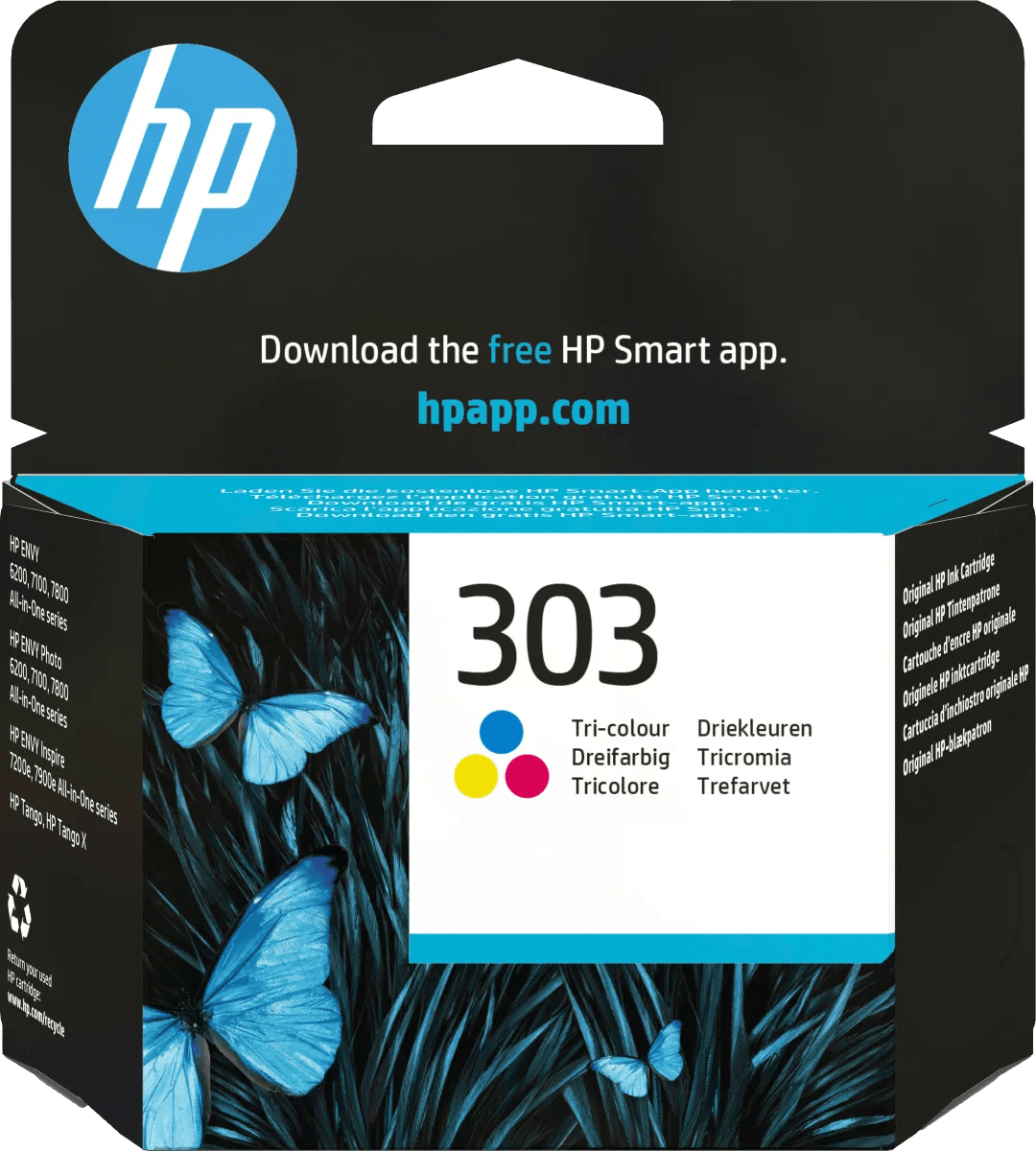 Hp 303 cartridge kleur 1 Hp 303 cartridge kleur