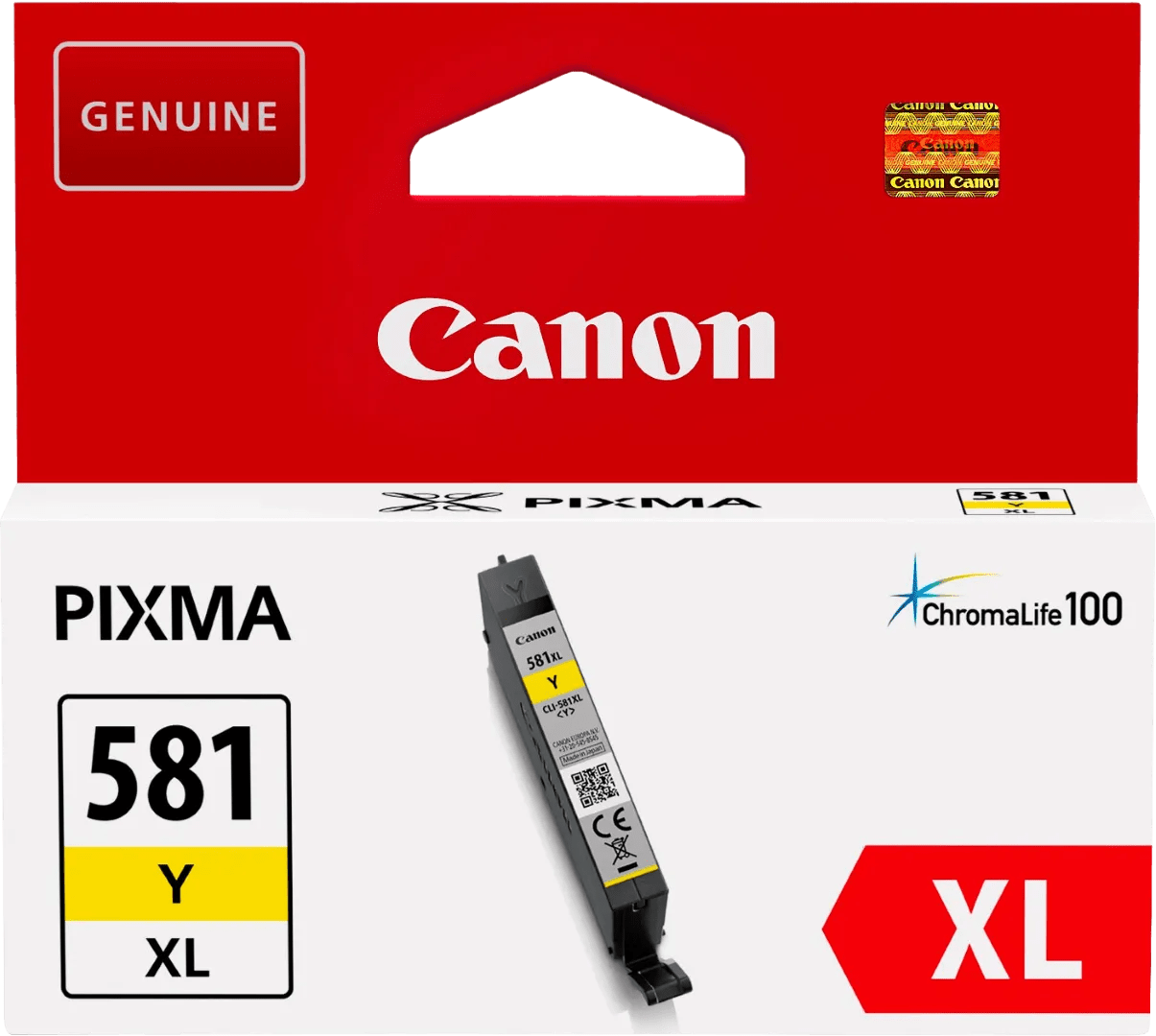 Canon cli-581xl cartridge geel 1 Canon cli-581xl cartridge geel