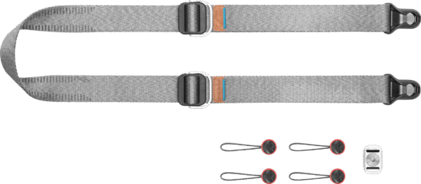 Peak Design Slide Lite (2e gen) Asgrijs