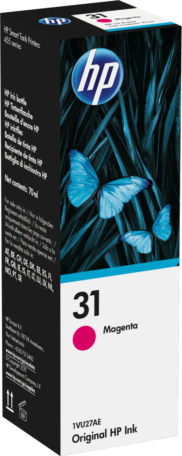 HP 31 Inktflesje Magenta