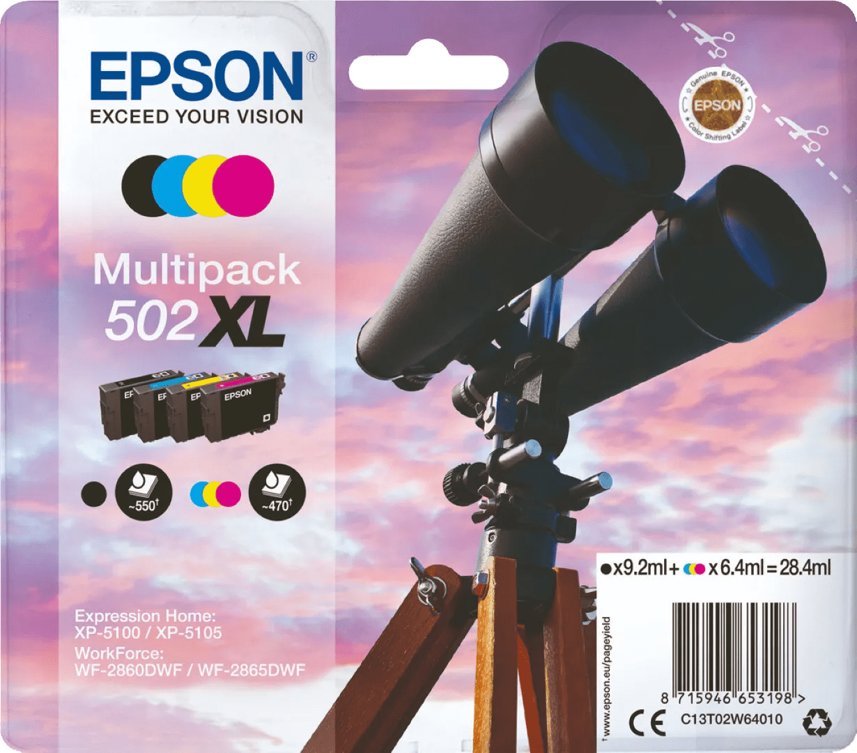 Epson 502xl cartridges combo pack 1 Epson 502xl cartridges combo pack