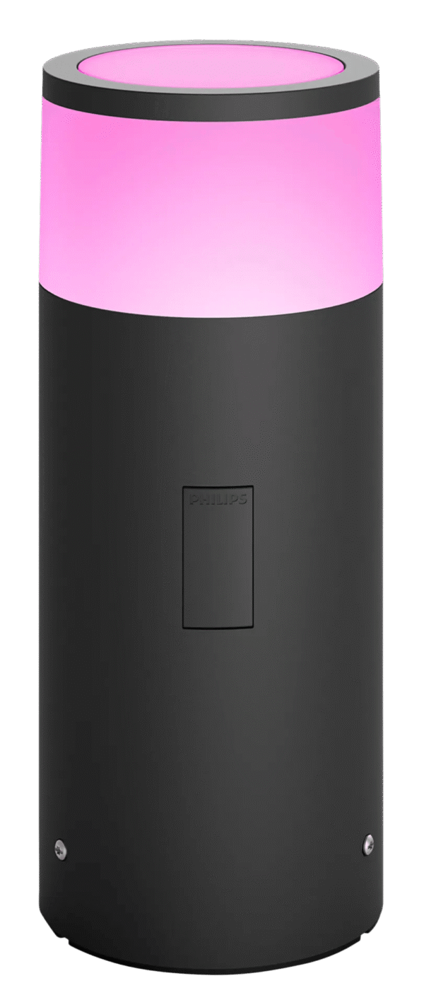 Philips Hue Calla sokkellamp White and Color zwart laag uitbreiding