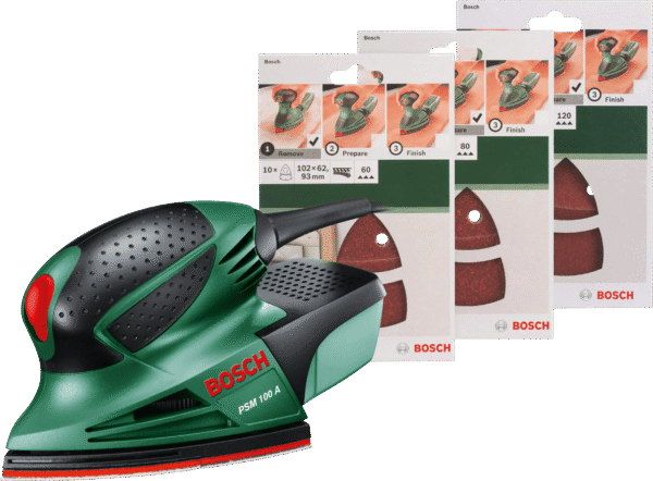 Bosch PSM 100 A + 30 schuurvellen