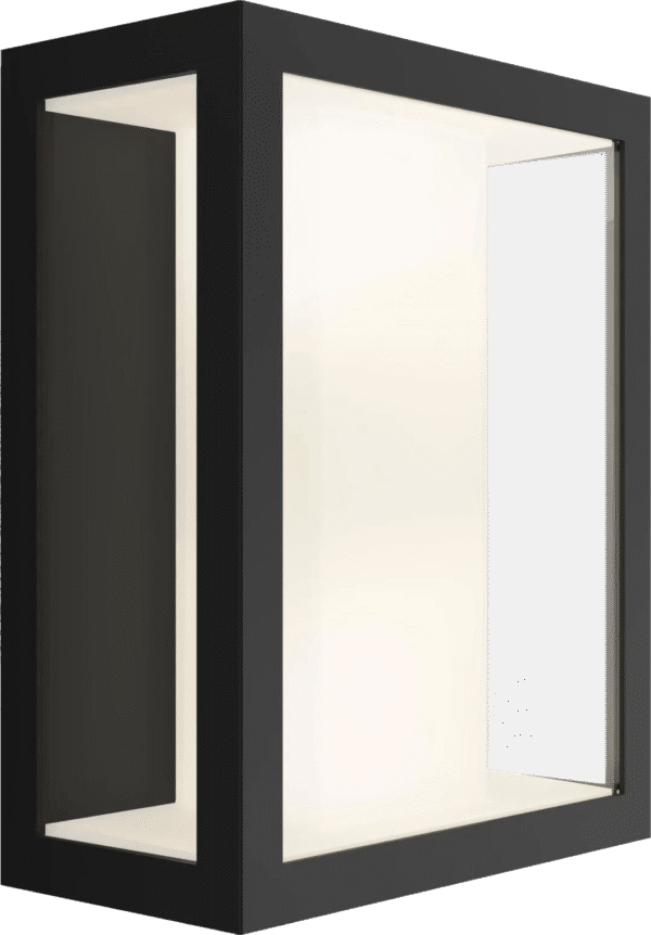 Philips Hue Impress muurlamp White and Color zwart breed