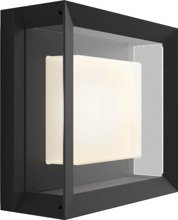 Philips Hue Econic muurlamp White and Color Zwart modern
