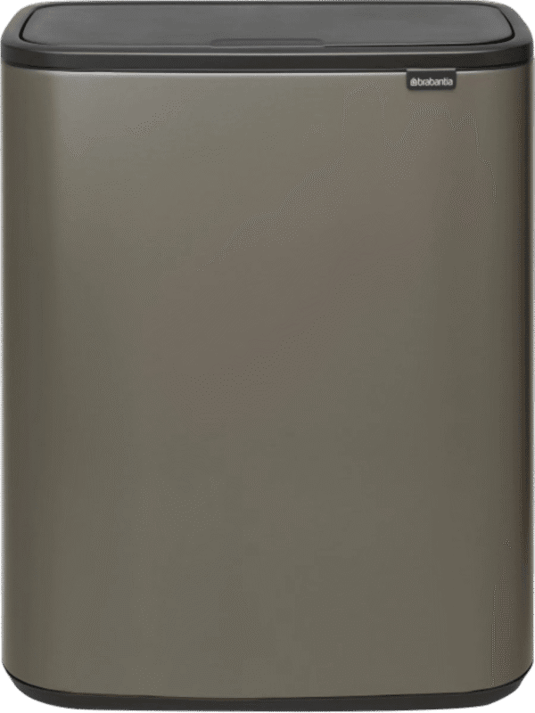Brabantia Bo Touch Bin 60 Liter Platinum