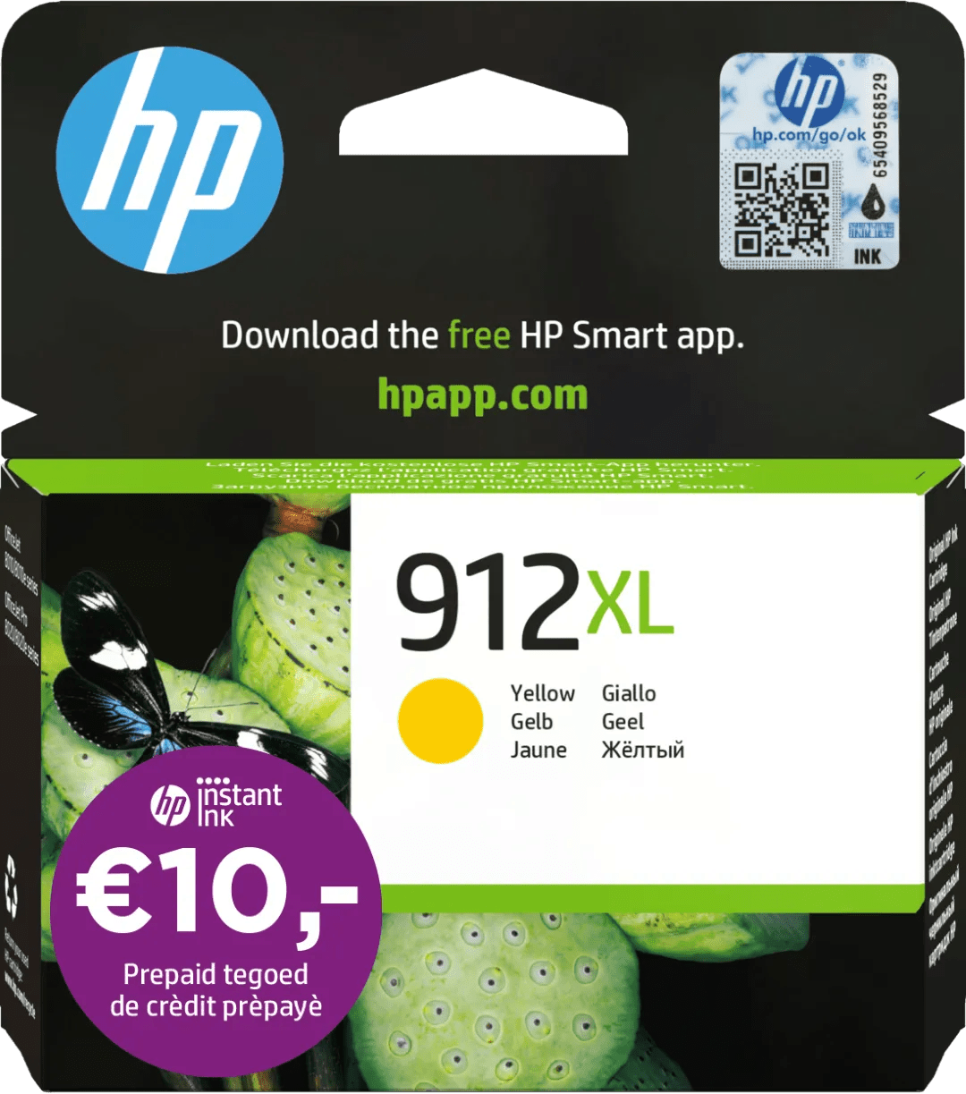 Hp 912xl cartridge geel 1 Hp 912xl cartridge geel