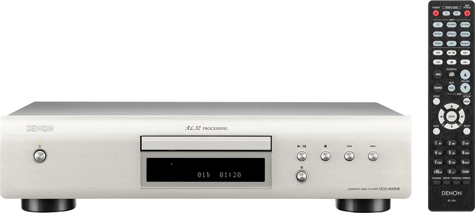 Denon dcd-600ne zilver 1 Denon dcd-600ne zilver
