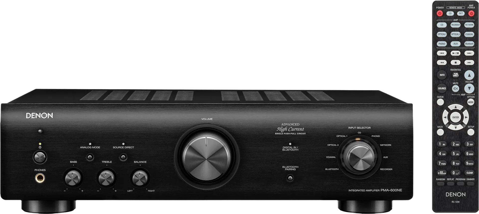 Denon pma-600ne zwart 1 Denon pma-600ne zwart