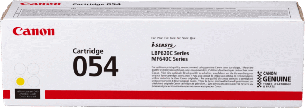 Canon 054 Toner Geel