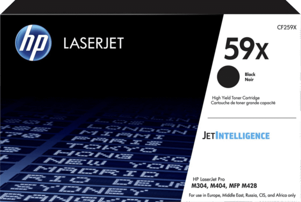 HP 59X Toner Zwart (Hoge Capaciteit)