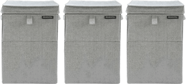 Brabantia Wasboxen Grey Triple Pack